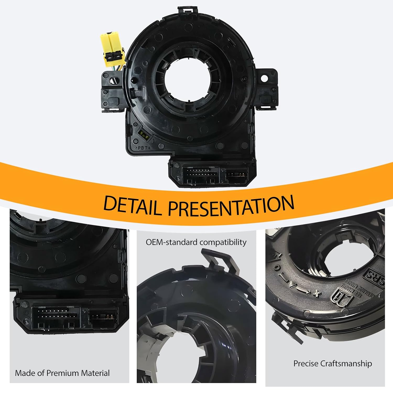 Replacement Wiring Harnesses Clcok-Spring for Honda Civic/CR-V 2012 2013 2014 2015 Part