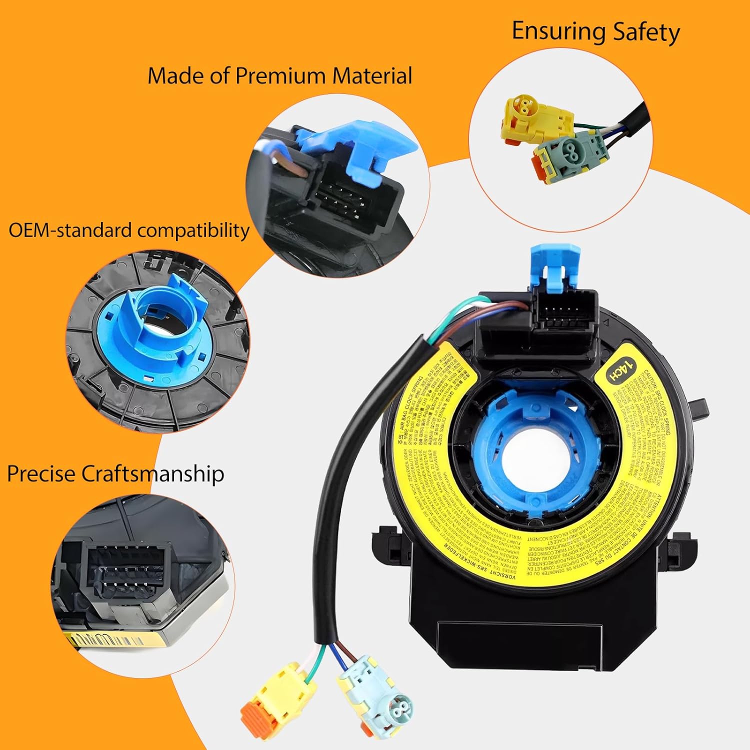 93490-3X040 Replacement Wiring Fits Hyundai Elantra 2011 2012 2013 2014 2015 2016, Fits Hyundai Sonata 2009 2010 2011 2012 2013 2014 2015 Part Number# 93490-3Q120/3X040
