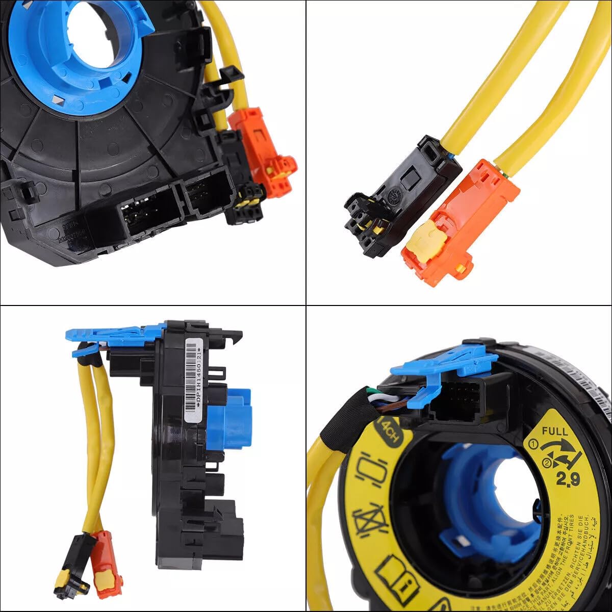 Replacement Wiring Harnesses Clcok-Spring for Kia Sorento 2011 2012 2013 2014 2015 Fits Part# 93490-1U480 93490-2P400 93490-1U125F 93490-1U180